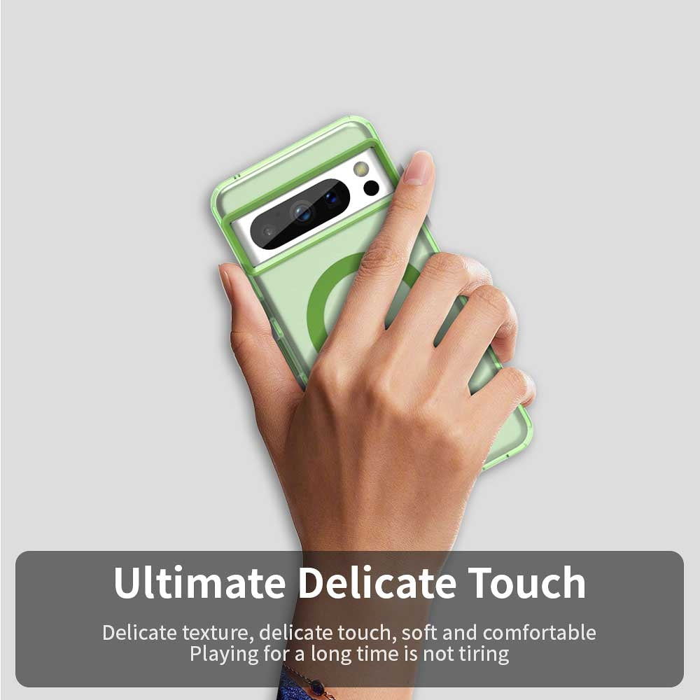 Google Pixel 8 Pro Durable MagSafe Phone Case - Hybrid TPU & PC Design, Lightweight & Stylish, Candy Colour, Wireless Charging Friendly