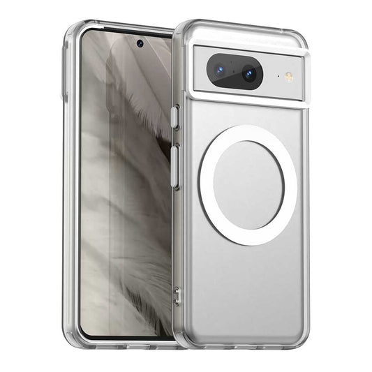 Google Pixel 8 Durable MagSafe Phone Case - Hybrid TPU & PC Design, Lightweight & Stylish, Candy Colour, Wireless Charging Friendly