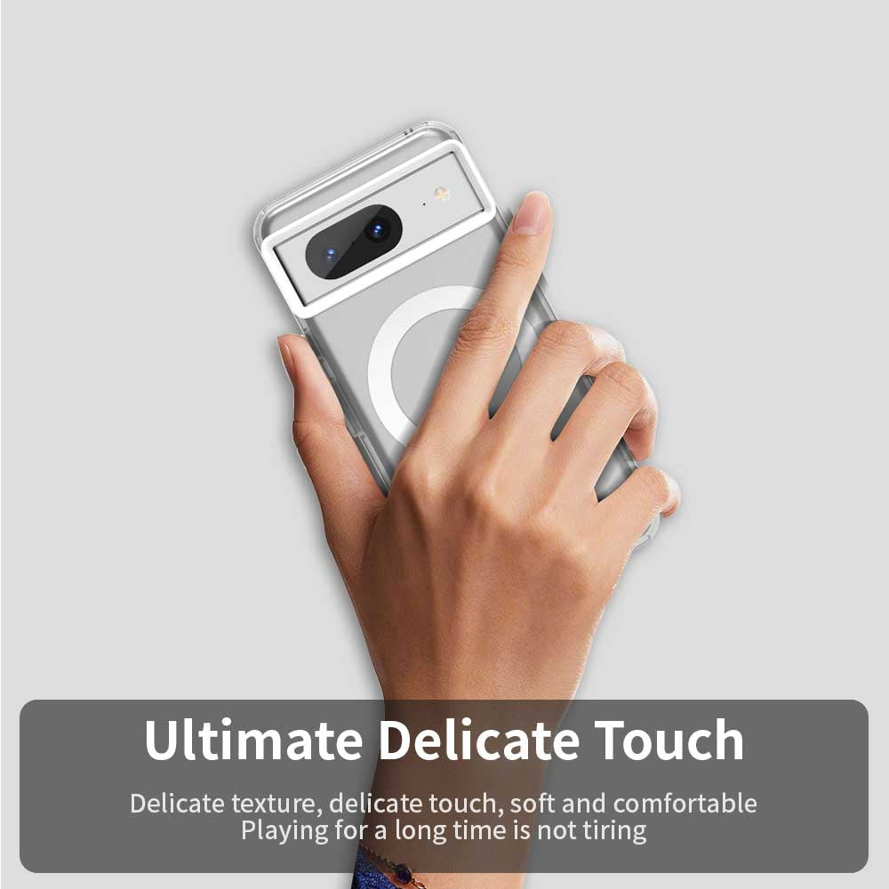 Google Pixel 8 Durable MagSafe Phone Case - Hybrid TPU & PC Design, Lightweight & Stylish, Candy Colour, Wireless Charging Friendly