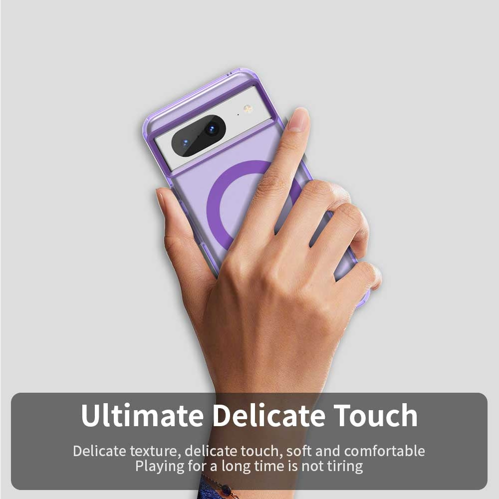 Google Pixel 8 Durable MagSafe Phone Case - Hybrid TPU & PC Design, Lightweight & Stylish, Candy Colour, Wireless Charging Friendly