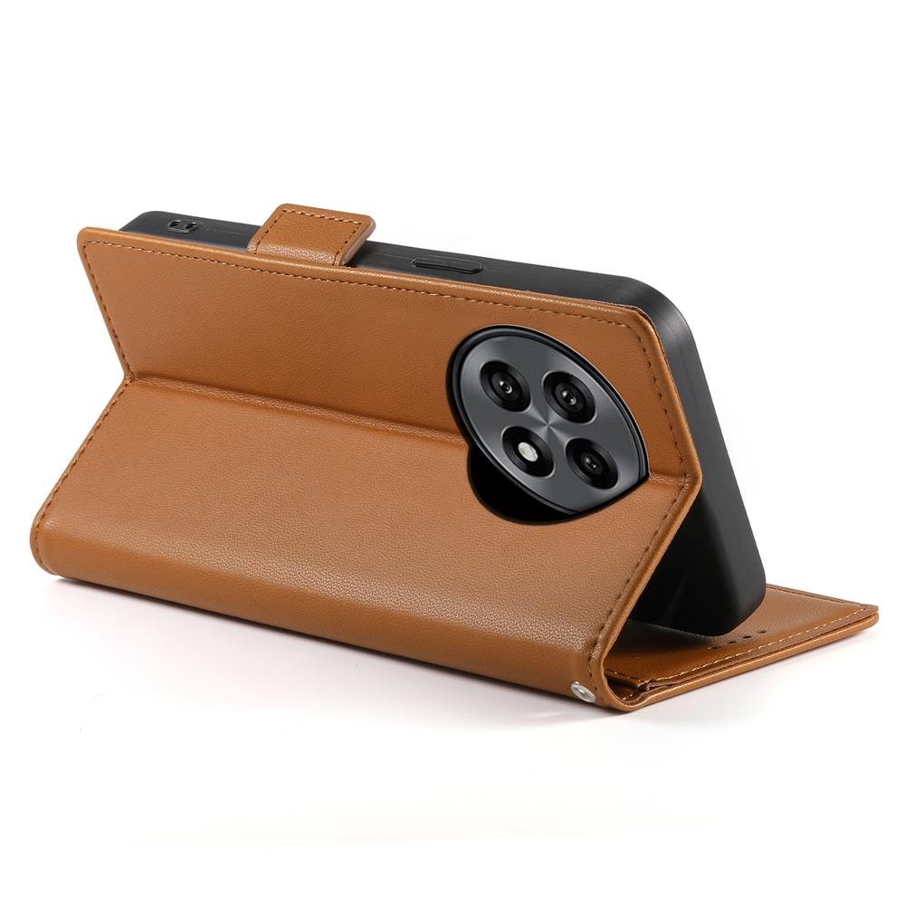 OnePlus 13R Magnetic Leather Wallet Case with Card Slots, Stand Function & Full Protection