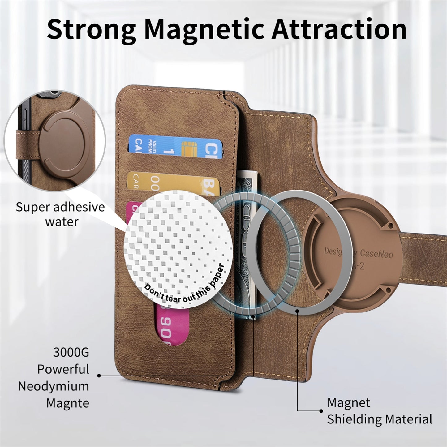 Honor 200 Retro Leather Phone Case with Enhanced MagSafe Wireless Charging, RFID Anti-theft Protection, Kickstand & Magnetic Lock Wallet Cover
