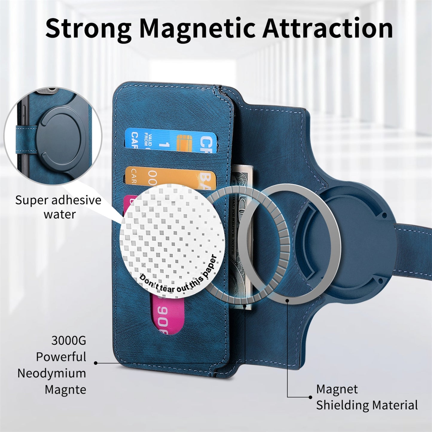 Honor 200 Retro Leather Phone Case with Enhanced MagSafe Wireless Charging, RFID Anti-theft Protection, Kickstand & Magnetic Lock Wallet Cover