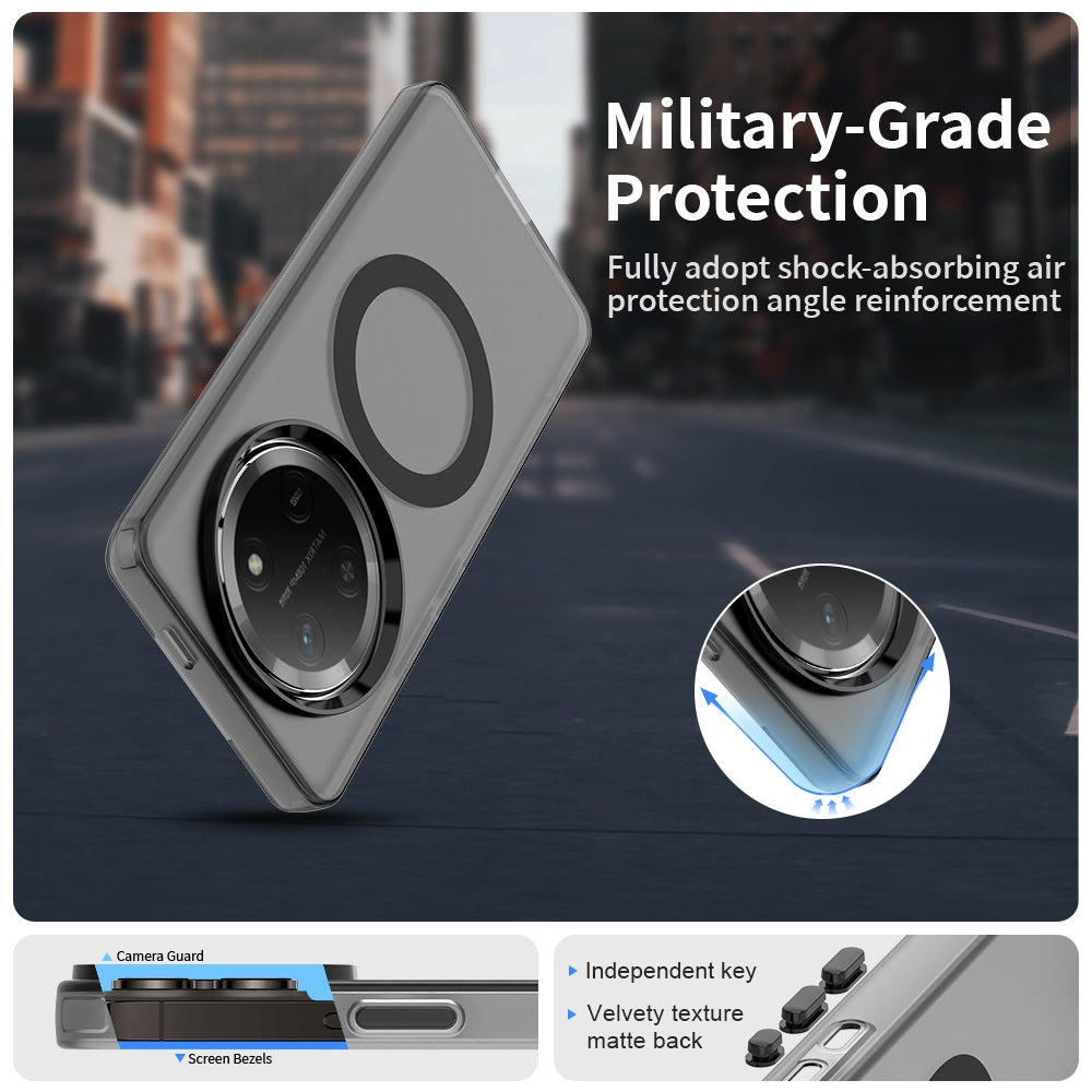 Honor X60 Pro Durable MagSafe Phone Case - Hybrid TPU & PC Design, Lightweight & Stylish, Candy Colour, Wireless Charging Friendly