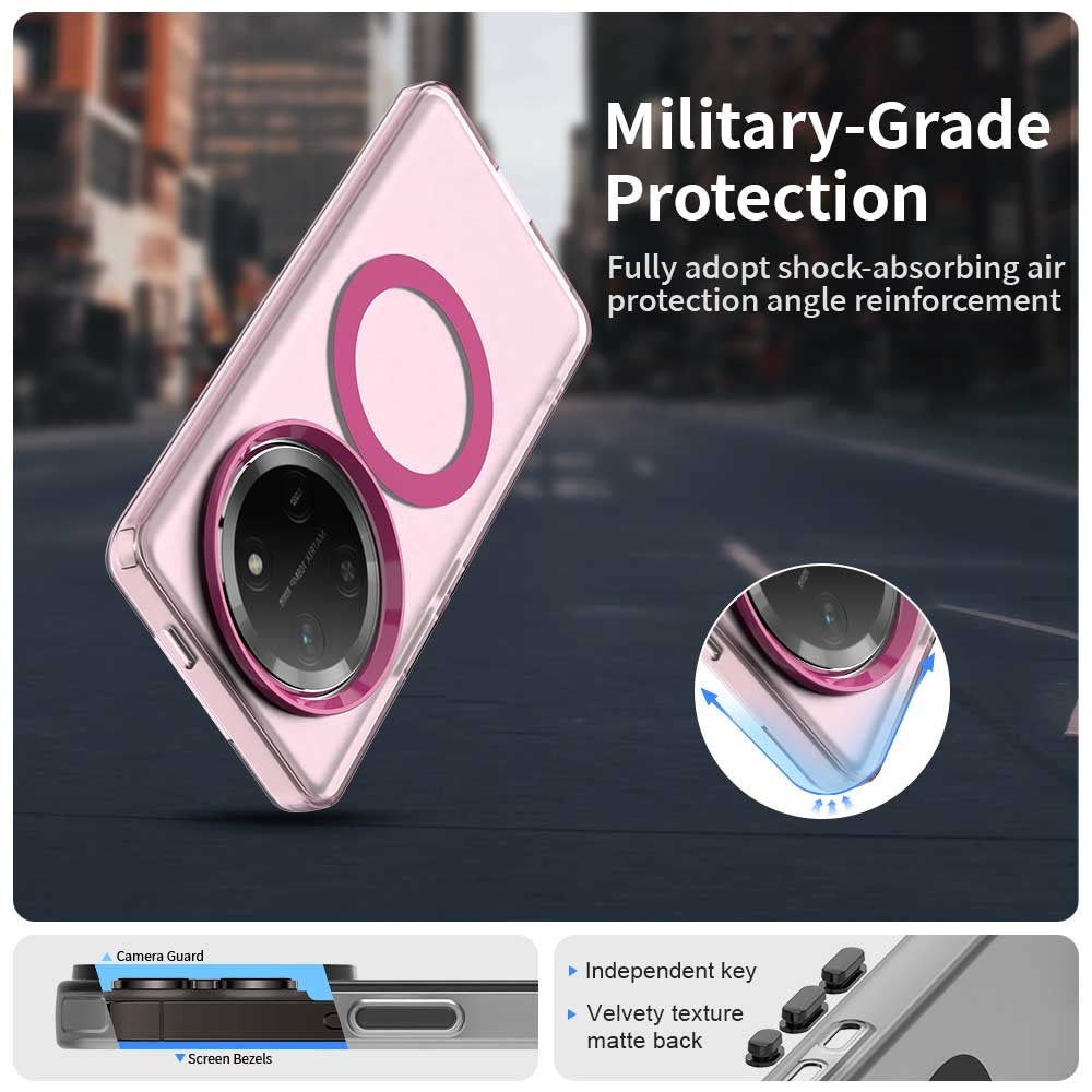 Honor X60 Pro Durable MagSafe Phone Case - Hybrid TPU & PC Design, Lightweight & Stylish, Candy Colour, Wireless Charging Friendly