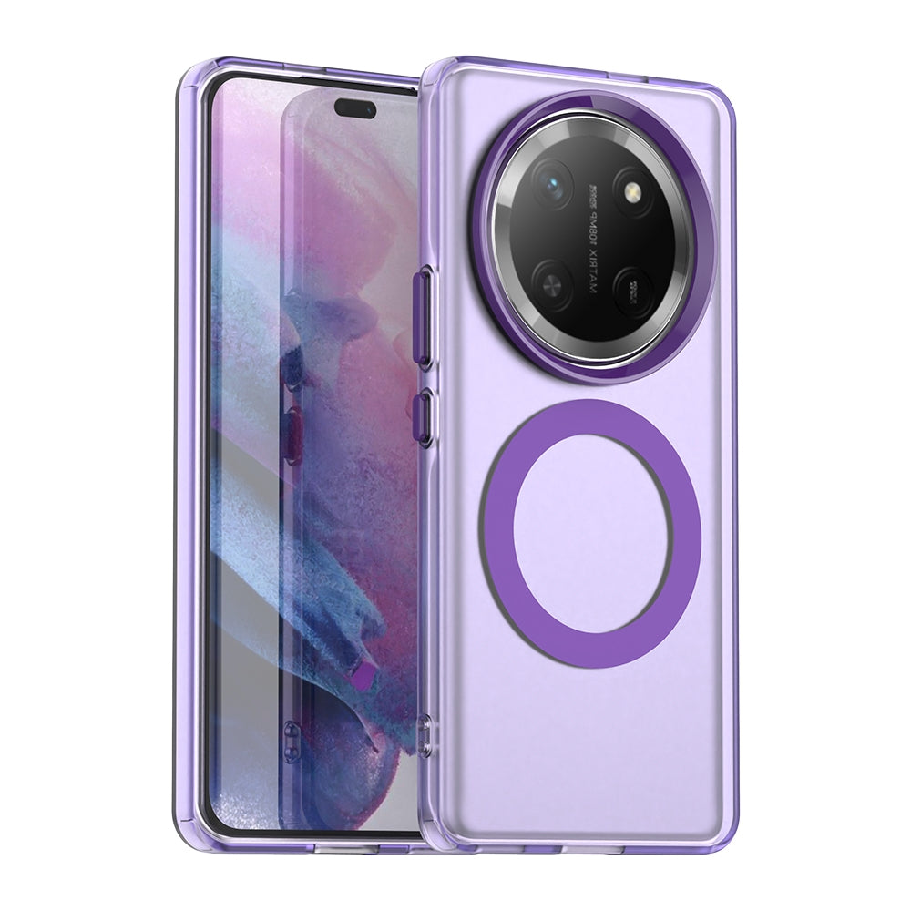 Honor X60 Pro Durable MagSafe Phone Case - Hybrid TPU & PC Design, Lightweight & Stylish, Candy Colour, Wireless Charging Friendly