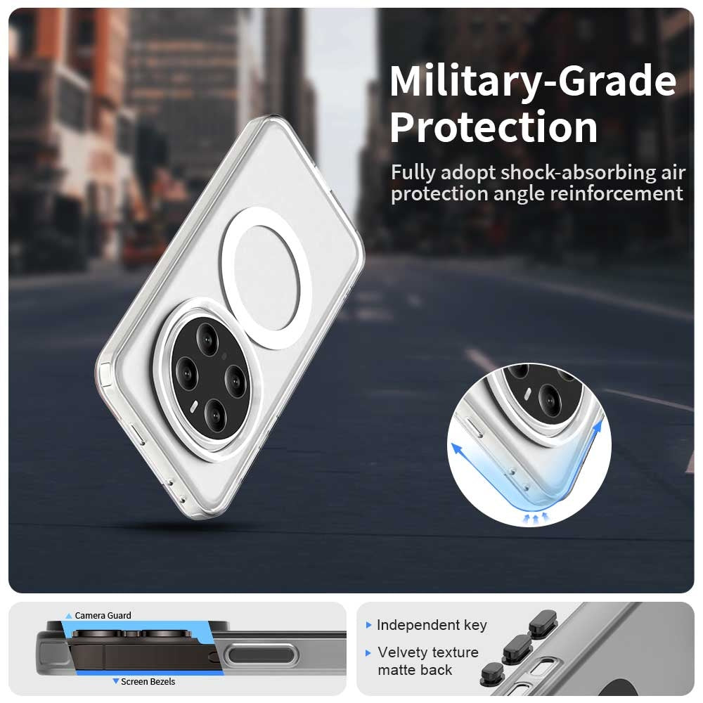Honor Magic7 Pro Durable MagSafe Phone Case - Hybrid TPU & PC Design, Lightweight & Stylish, Candy Colour, Wireless Charging Friendly