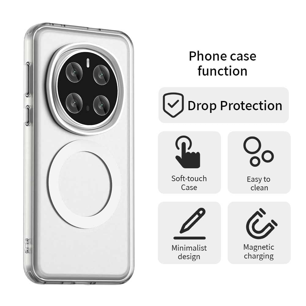 Honor Magic7 Pro Durable MagSafe Phone Case - Hybrid TPU & PC Design, Lightweight & Stylish, Candy Colour, Wireless Charging Friendly