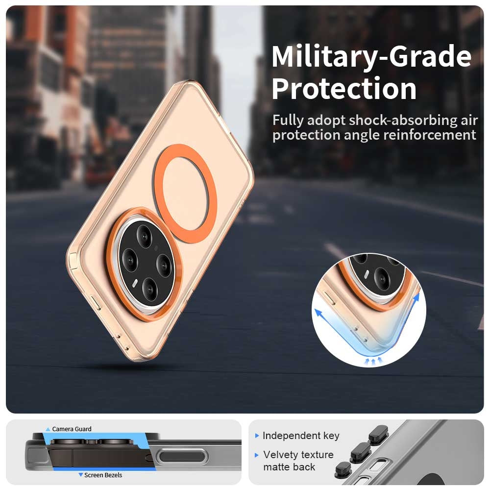Honor Magic7 Pro Durable MagSafe Phone Case - Hybrid TPU & PC Design, Lightweight & Stylish, Candy Colour, Wireless Charging Friendly