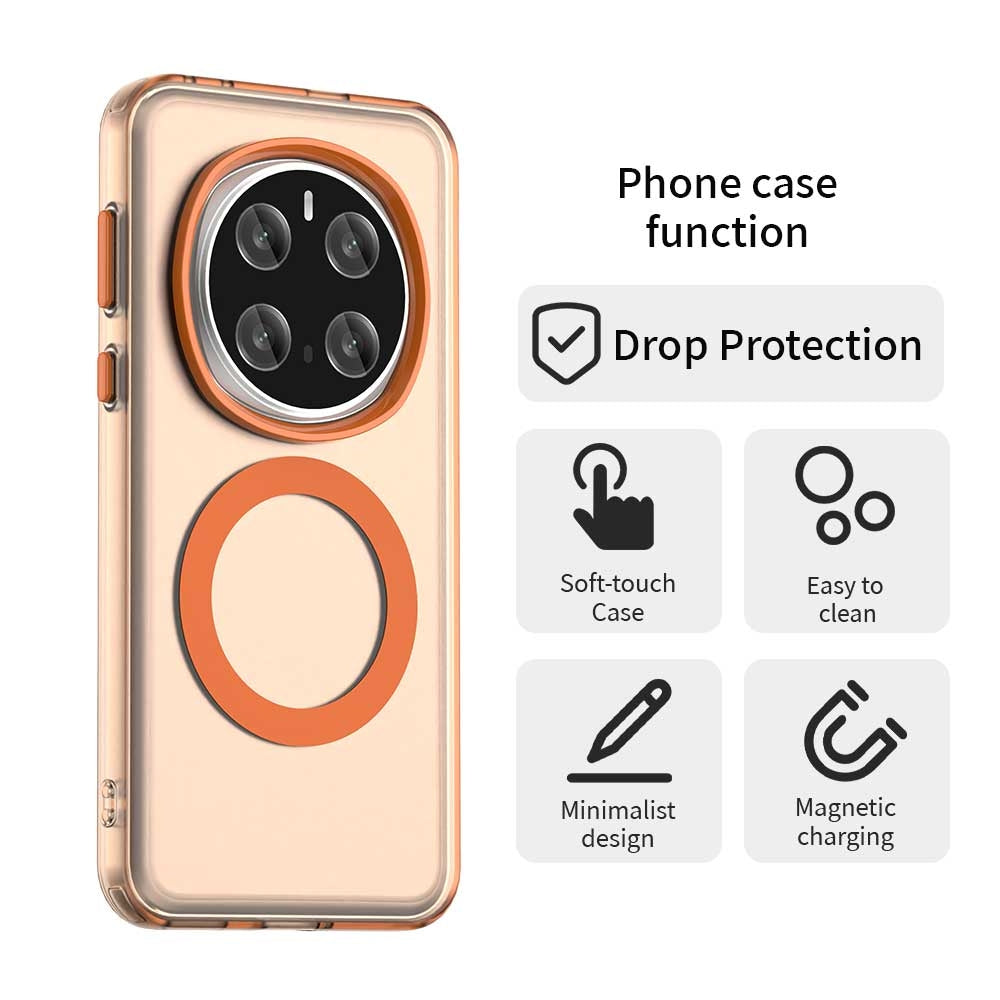 Honor Magic7 Pro Durable MagSafe Phone Case - Hybrid TPU & PC Design, Lightweight & Stylish, Candy Colour, Wireless Charging Friendly