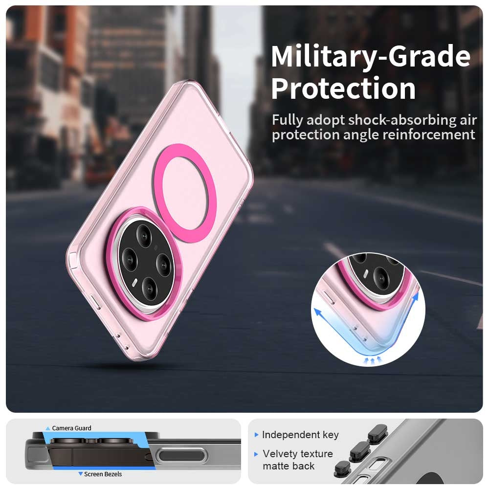 Honor Magic7 Pro Durable MagSafe Phone Case - Hybrid TPU & PC Design, Lightweight & Stylish, Candy Colour, Wireless Charging Friendly