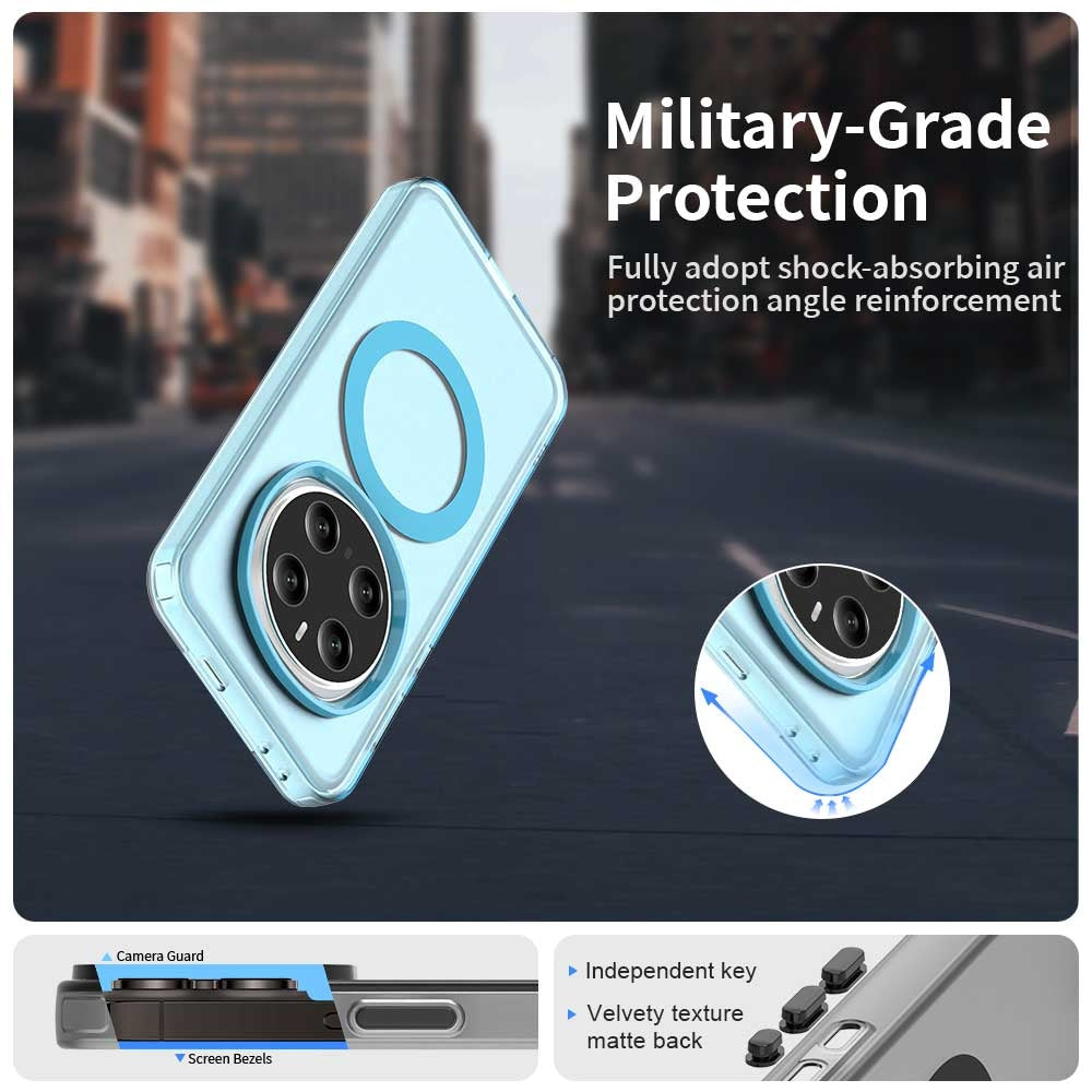 Honor Magic7 Pro Durable MagSafe Phone Case - Hybrid TPU & PC Design, Lightweight & Stylish, Candy Colour, Wireless Charging Friendly