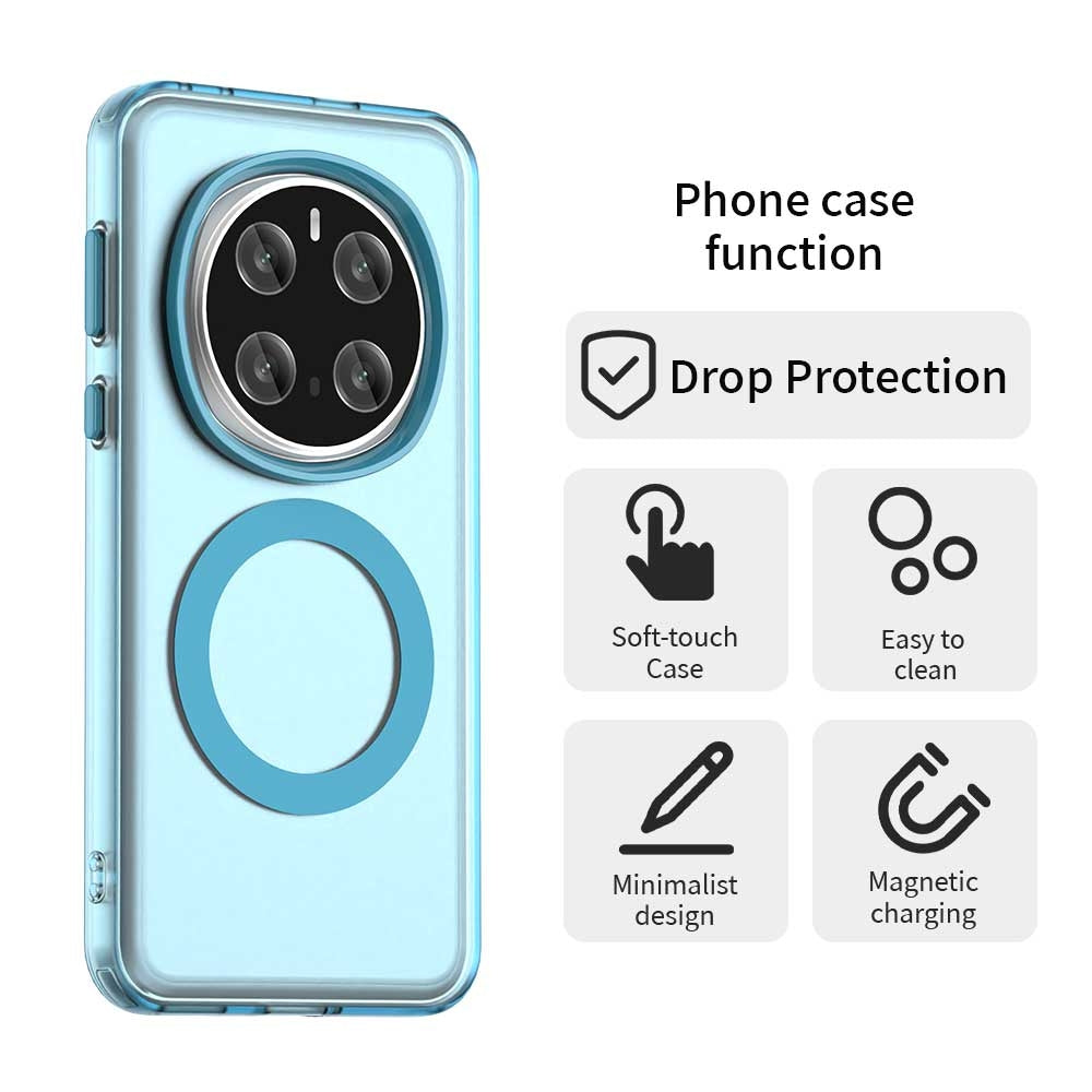 Honor Magic7 Pro Durable MagSafe Phone Case - Hybrid TPU & PC Design, Lightweight & Stylish, Candy Colour, Wireless Charging Friendly