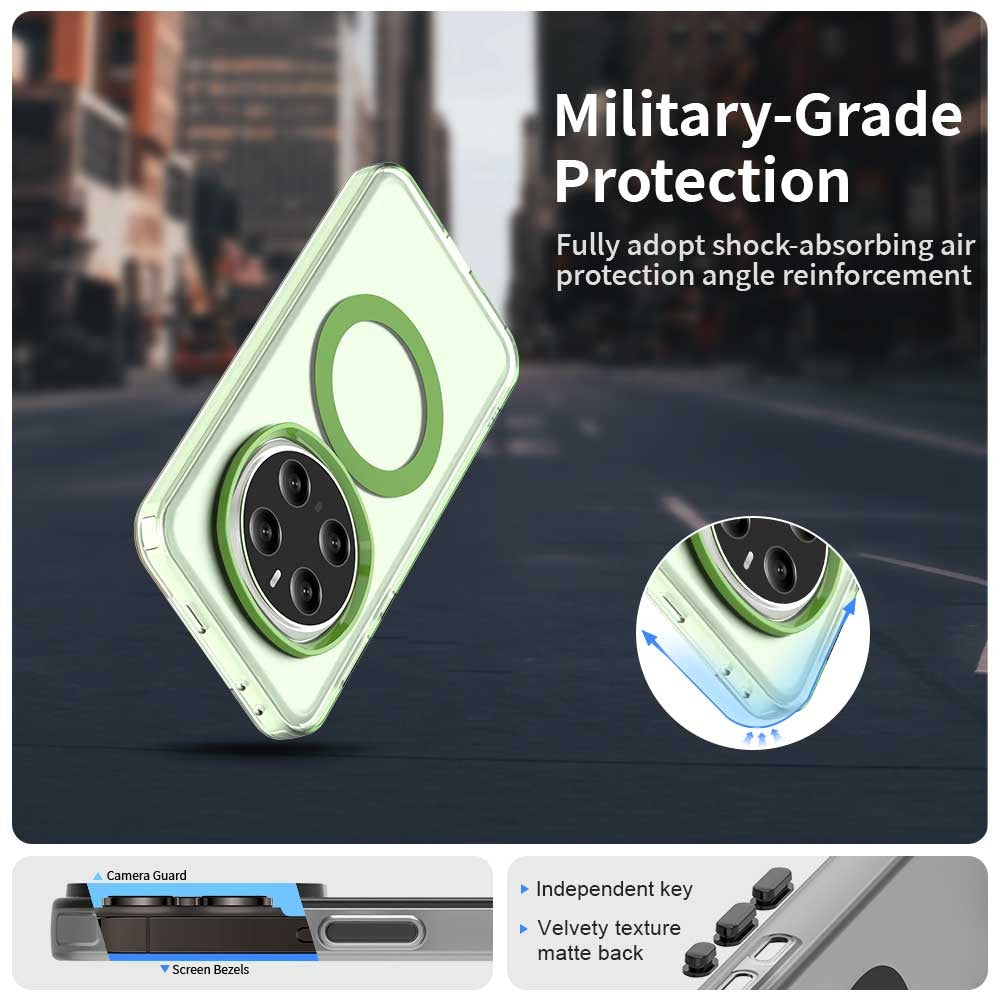 Honor Magic7 Pro Durable MagSafe Phone Case - Hybrid TPU & PC Design, Lightweight & Stylish, Candy Colour, Wireless Charging Friendly