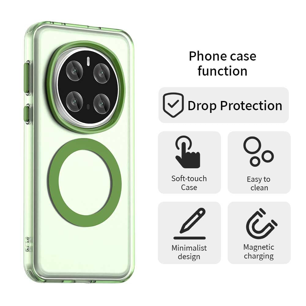 Honor Magic7 Pro Durable MagSafe Phone Case - Hybrid TPU & PC Design, Lightweight & Stylish, Candy Colour, Wireless Charging Friendly