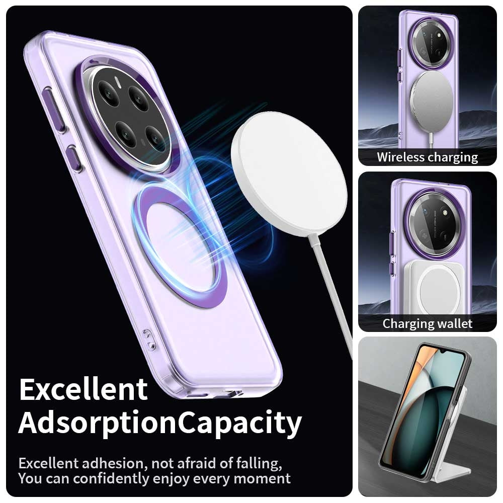 Honor Magic7 Pro Durable MagSafe Phone Case - Hybrid TPU & PC Design, Lightweight & Stylish, Candy Colour, Wireless Charging Friendly