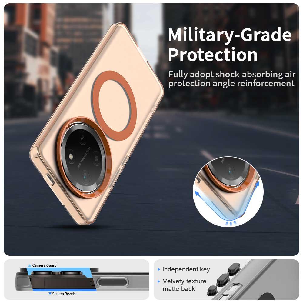 Honor Magic7 Lite Durable MagSafe Phone Case - Hybrid TPU & PC Design, Lightweight & Stylish, Candy Colour, Wireless Charging Friendly
