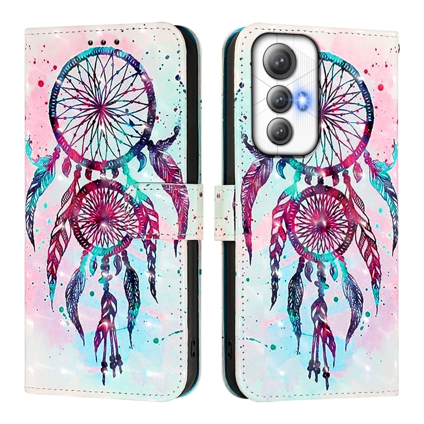 Cubot Max 5 Leather Flip Phone Case with 3D Painted Design, Card Holder, Wallet & Stand Function - Durable Protection & Easy Access