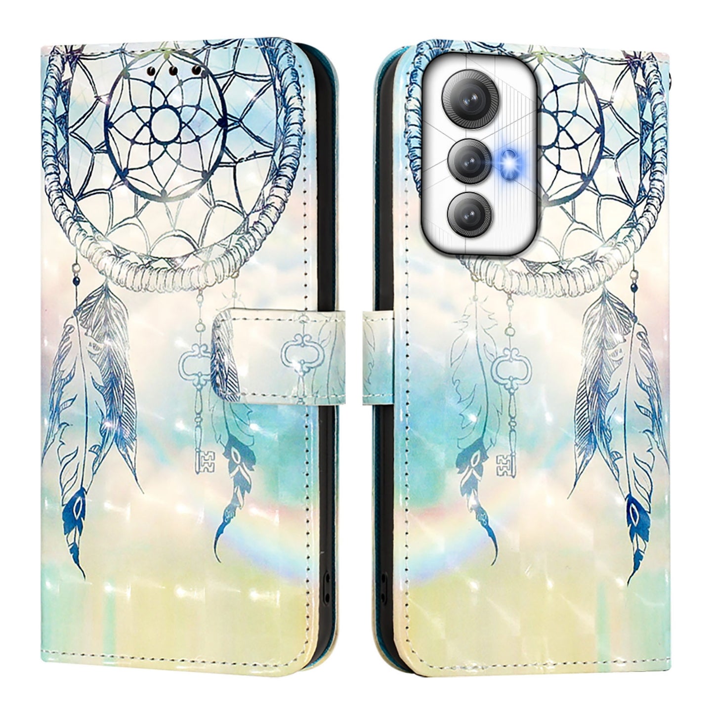 Cubot Max 5 Leather Flip Phone Case with 3D Painted Design, Card Holder, Wallet & Stand Function - Durable Protection & Easy Access