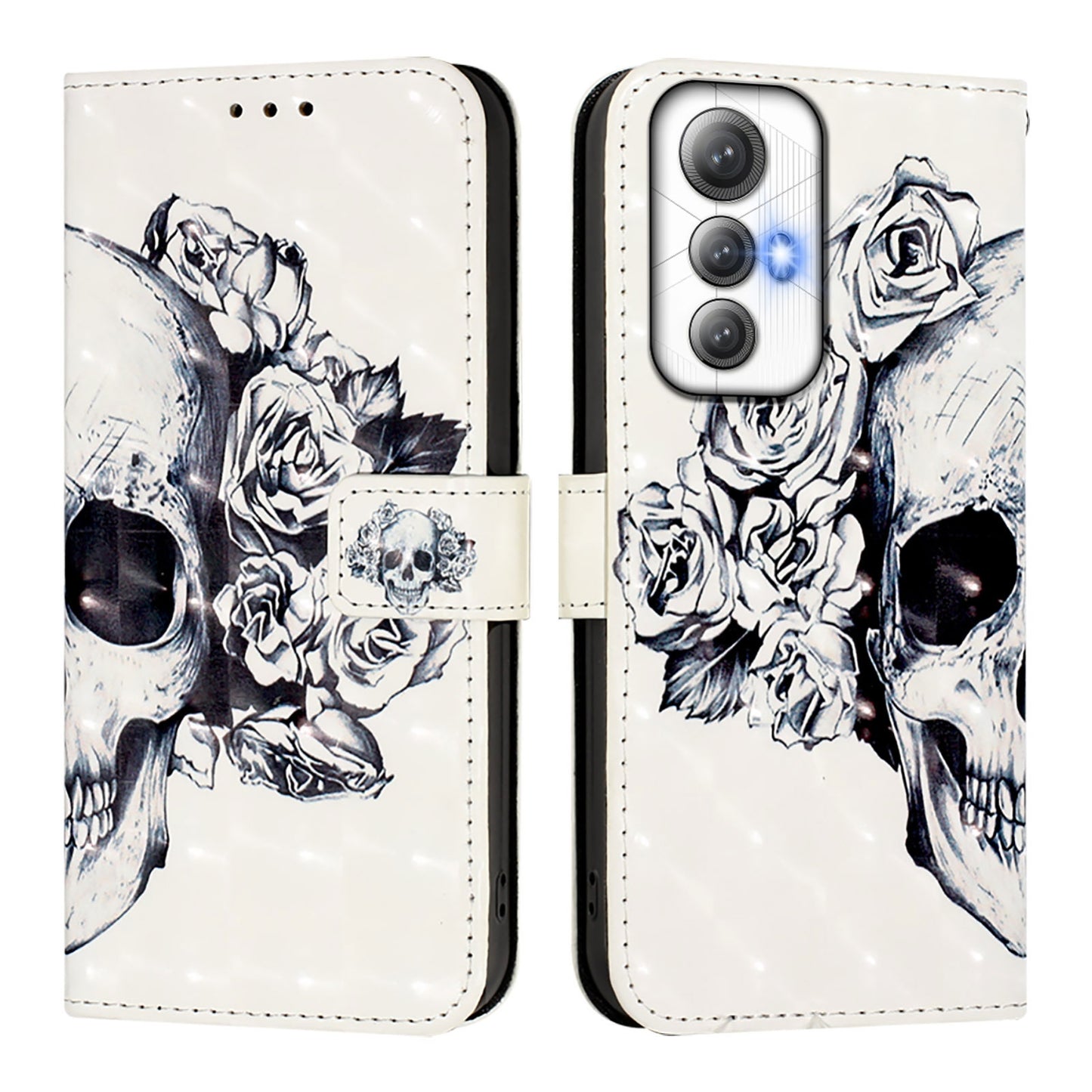 Cubot Max 5 Leather Flip Phone Case with 3D Painted Design, Card Holder, Wallet & Stand Function - Durable Protection & Easy Access