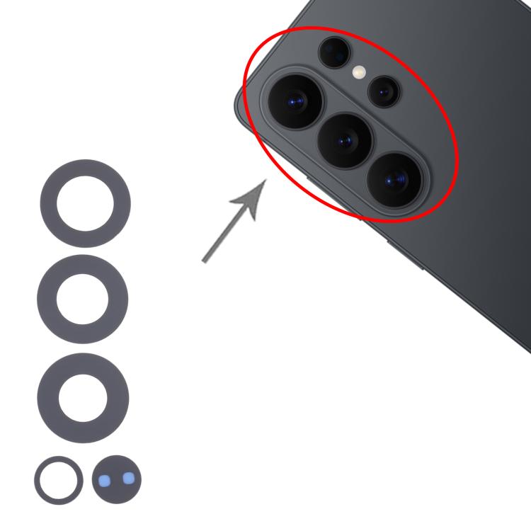 Replacement Back Camera Lens for Samsung Galaxy S26 Ultra SM-S948B - 10 Set, Compatible & Fully Tested