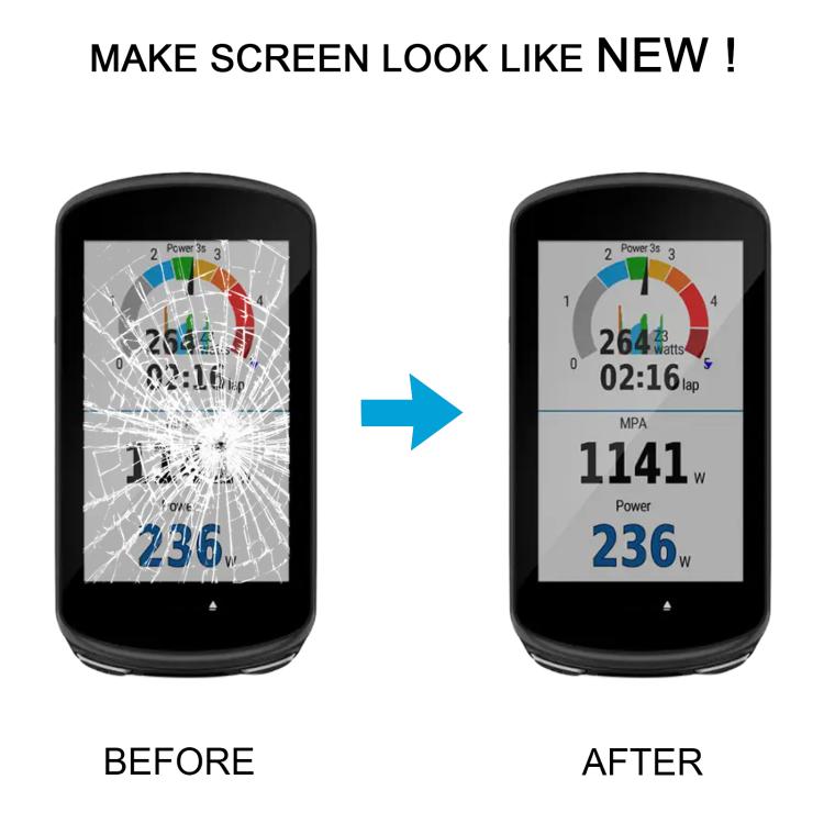 Garmin Edge 1030 Touch Panel Replacement - Original Screen Part for Repair & Refreshing Look
