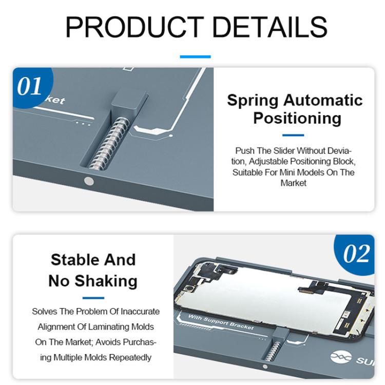 Sunshine SS-061A iPhone 12-17 Series Integrated Alignment Bonding Mold with One-Second Automatic Positioning