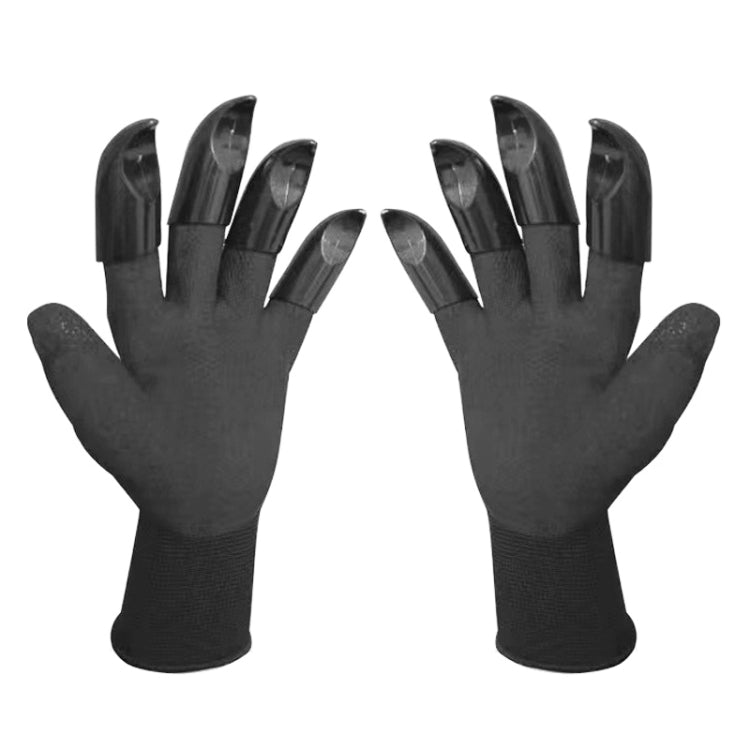 Multipurpose Digging Gloves with Claws for Gardening and Planting - Durable Latex and ABS Material