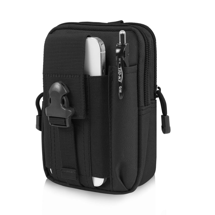 Durable Outdoor Hiking Waist Bag - Splash-Proof 7-Inch Phone Pouch for Sports and Motorcycle