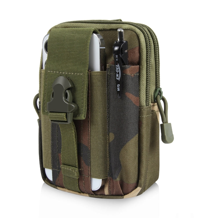 Durable Outdoor Hiking Waist Bag - Splash-Proof 7-Inch Phone Pouch for Sports and Motorcycle