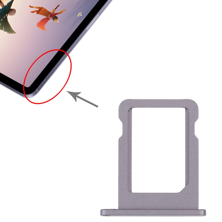 Grey SIM Card Tray for iPad Air 2022 - Replacement Part, Professional Installation Recommended