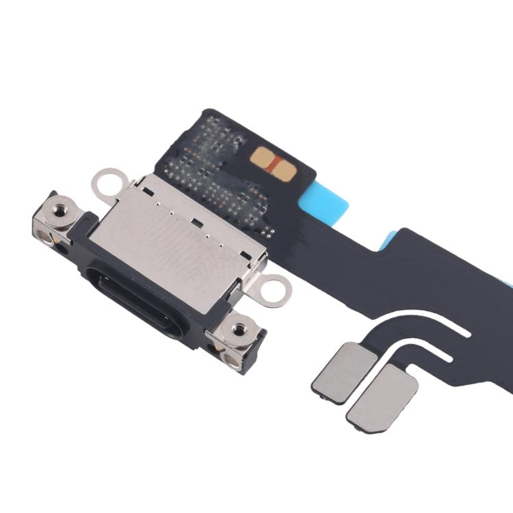 iPhone 16 Pro (Black) Charging Port Flex Cable Replacement - Compatible, Quality Checked, Easy Installation