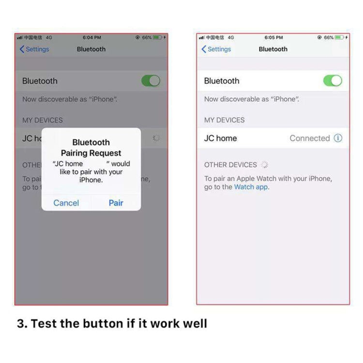 Replacement Home Button with Flex Cable for iPhone 8 Plus / 8 / 7 Plus / 7 (Black) - Non-Fingerprint ID Compatible
