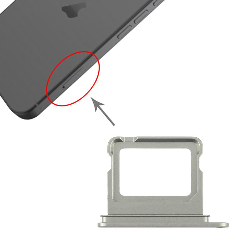 iPhone 17 SIM Card Tray Replacement (Green) - Compatible, Checked & Ready for Installation