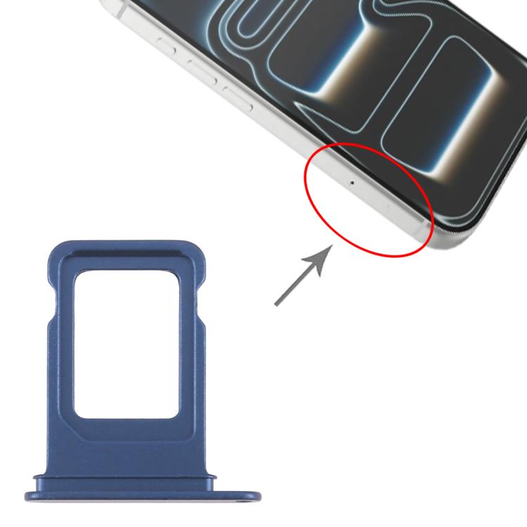 iPhone 17 Pro / 17 Pro Max Blue SIM Card Tray Replacement - Perfect Fit, Quality Checked