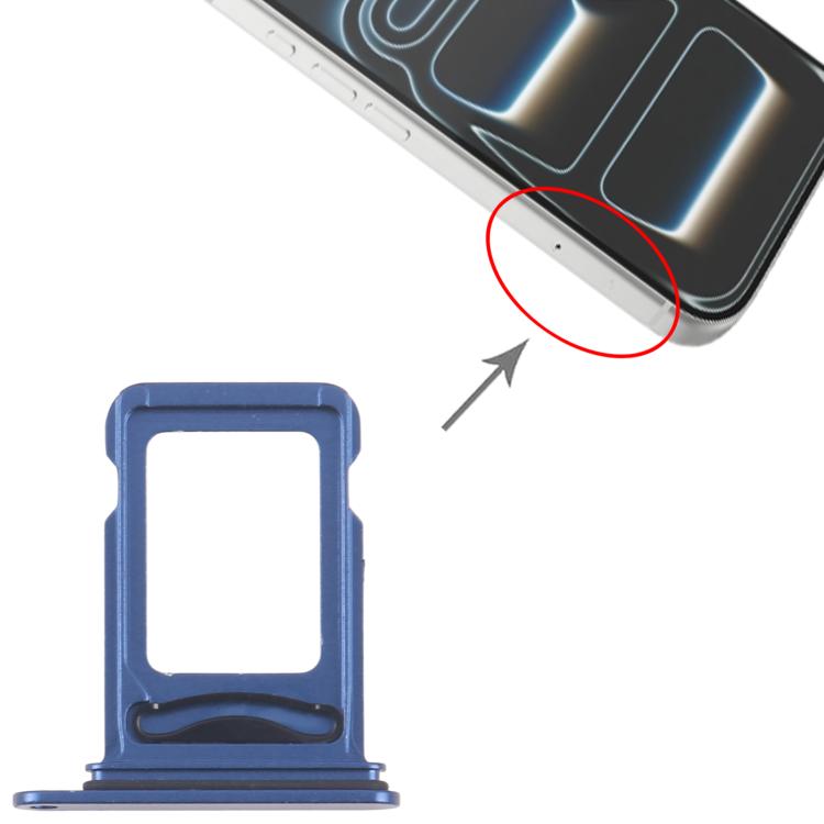 iPhone 17 Pro SIM Card Tray Replacement (Blue) - Compatible SIM + Professional Installation Recommended