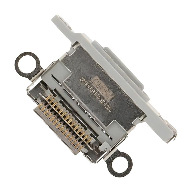 iPhone 17 Pro / 17 Pro Max Charging Port Connector Replacement Part (Silver) - Quality Checked & Compatible