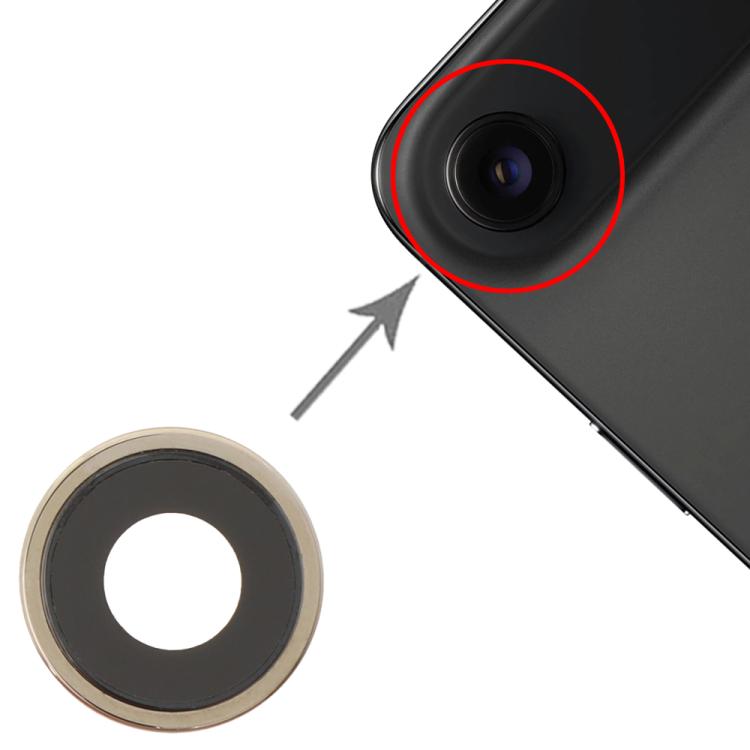 iPhone Air Rear Camera Lens Cover Replacement (Gold) - Compatible, Professional Installation Recommended