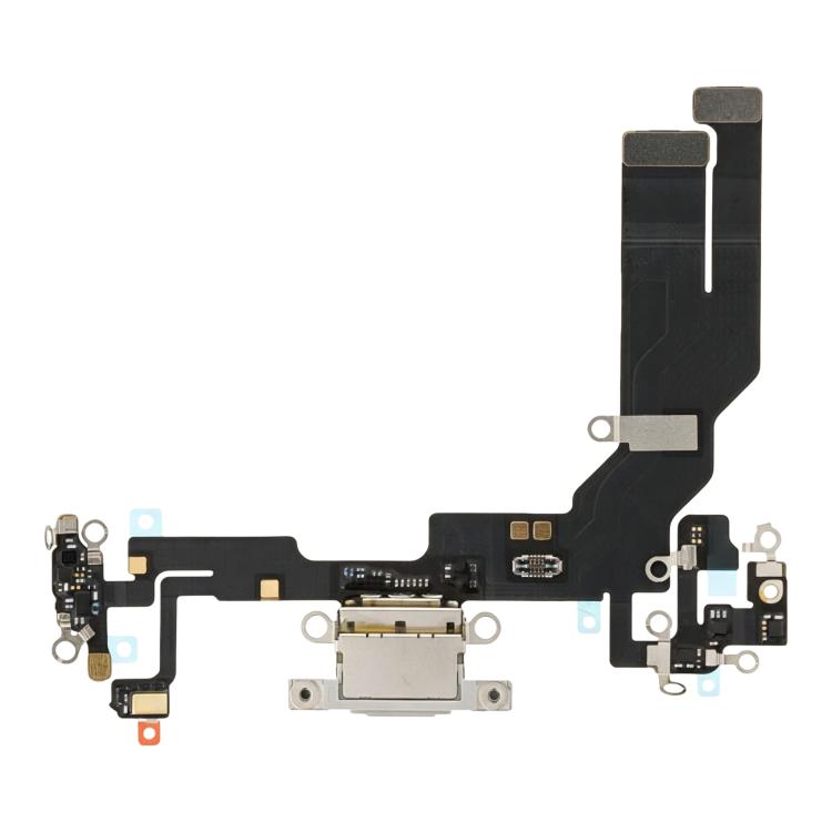 iPhone 17e Replacement Charging Port Flex Cable (White) - Compatible, Fully Tested, Easy Installation