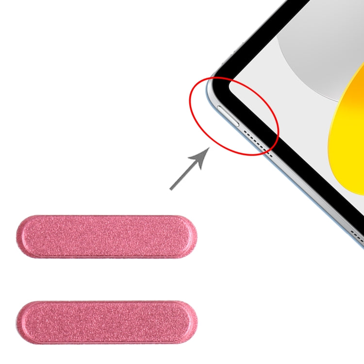 Red Power Control Button Replacement for iPad (2022) 10.9 inch A2696 A2757 - Quality Checked Part