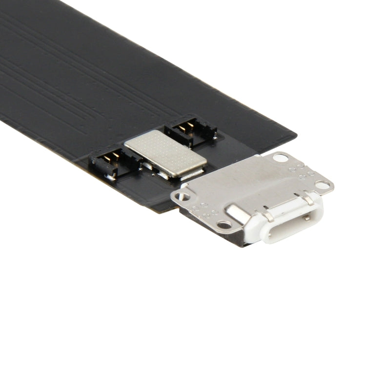 High-Quality Charging Port Flex Cable for iPad Pro 12.9 Inch (2015 Model) - White Replacement Part