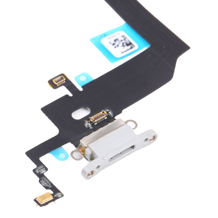 iPhone X Charging Port Flex Cable Replacement Ribbon (White) - Compatible & Professionally Checked