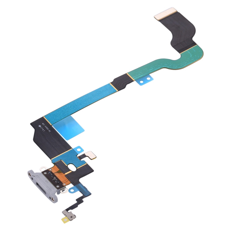 iPhone X Charging Port Flex Cable Replacement (White) - Compatible, Checked & Ready for Installation