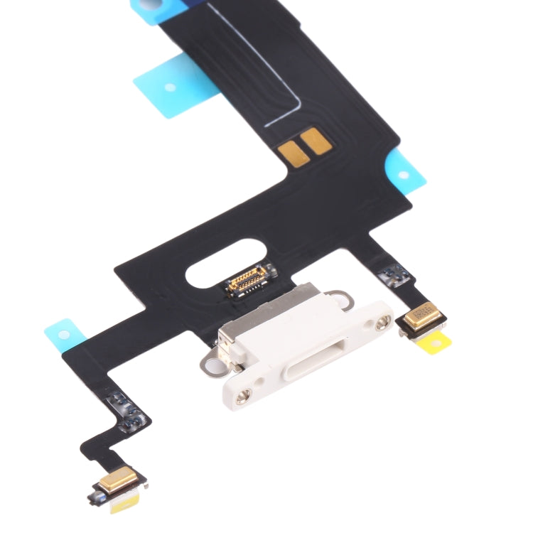 iPhone XR Charging Port Flex Cable Replacement Ribbon (White) - Compatible & Professionally Tested
