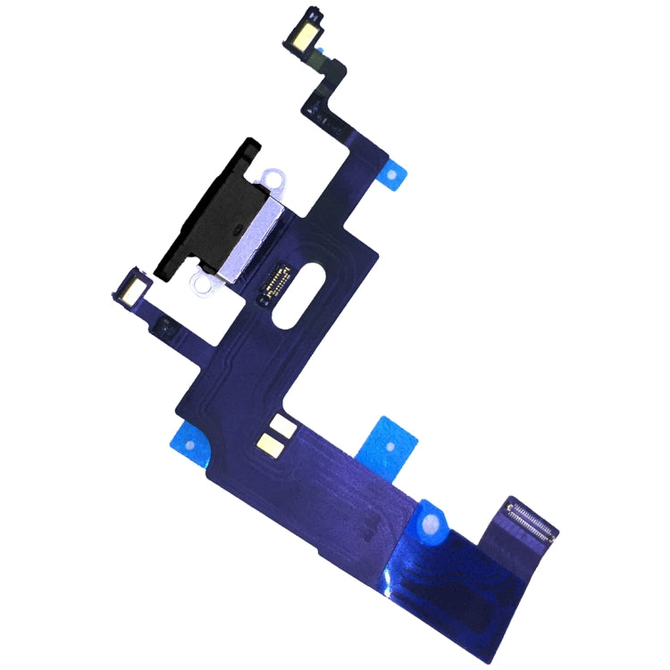 High-Quality Charging Port Flex Cable Replacement for iPhone XR (Black) - Professional Installation Recommended