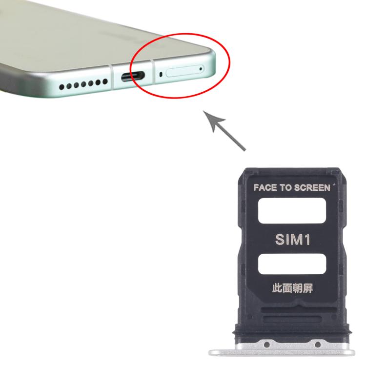 Genuine Xiaomi 15 SIM Card Tray Set (10pcs) - Original Replacement Trays in Gold for 5G Models