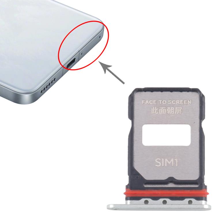 Original SIM Card Tray + SIM Card Tray (Green) for Xiaomi Redmi K80 - 10 Pack, Perfect Replacement Parts