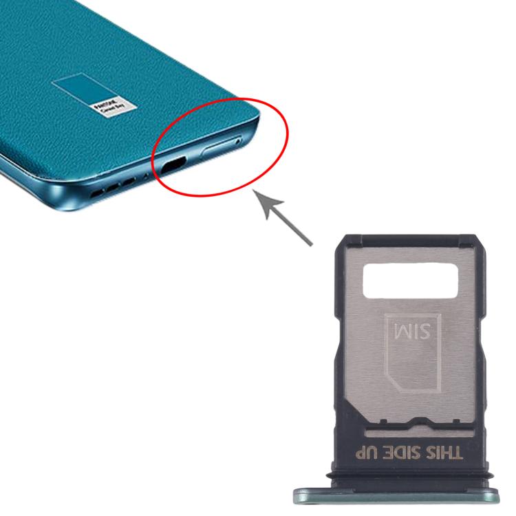 Original Green SIM Card Tray for Motorola Edge 40 Neo XT2307-1 - 10pcs Replacement Parts