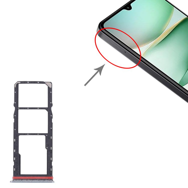 Xiaomi Redmi A5 4G SIM Card Tray & Micro SD Card Tray Set (10pcs, Blue) - Perfect Replacement Parts