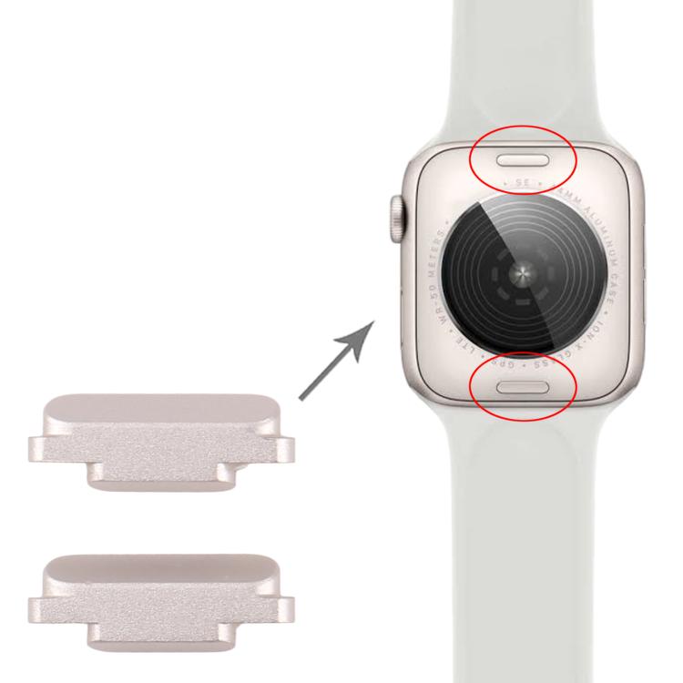 Apple Watch SE 2022 / SE 2025 Replacement Clasp (Starlight) - Compatible with 40mm & 44mm Models